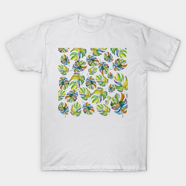 Tropical Leaves T-Shirt by carolbbaby